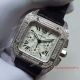 2017 Swiss Replica Cartier Santos 100 Watch SS Diamond Bezel 7750 Automatic (12)_th.jpg